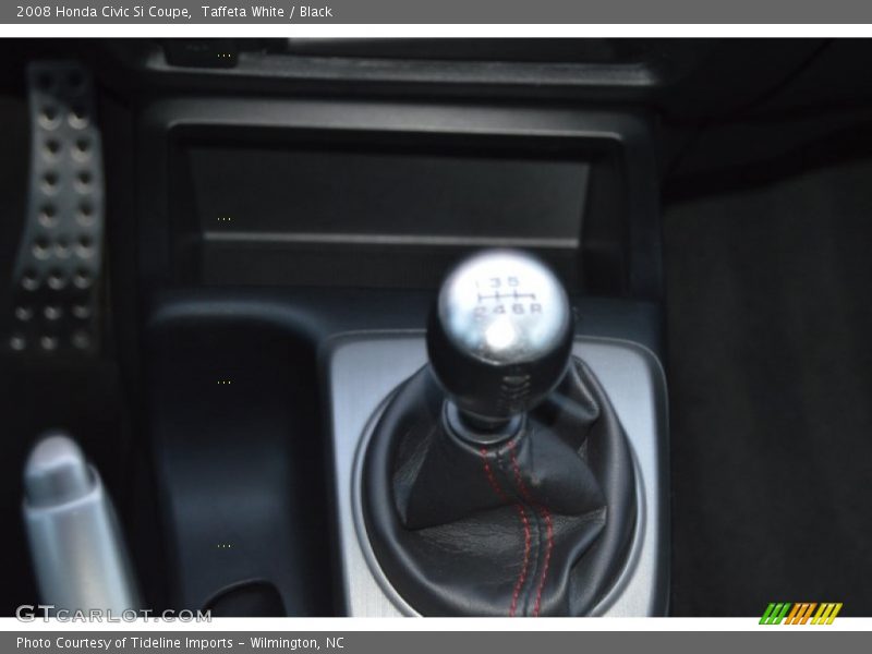 Taffeta White / Black 2008 Honda Civic Si Coupe