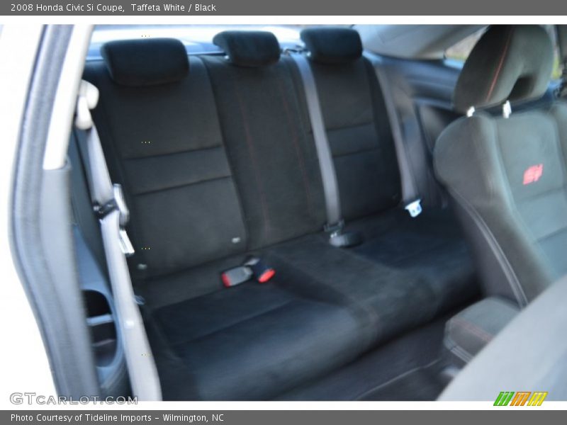 Taffeta White / Black 2008 Honda Civic Si Coupe