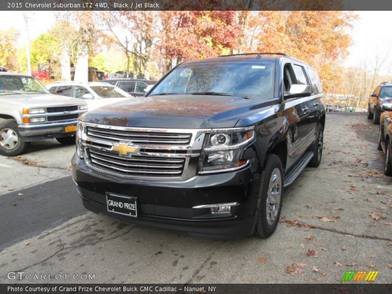 Black / Jet Black 2015 Chevrolet Suburban LTZ 4WD