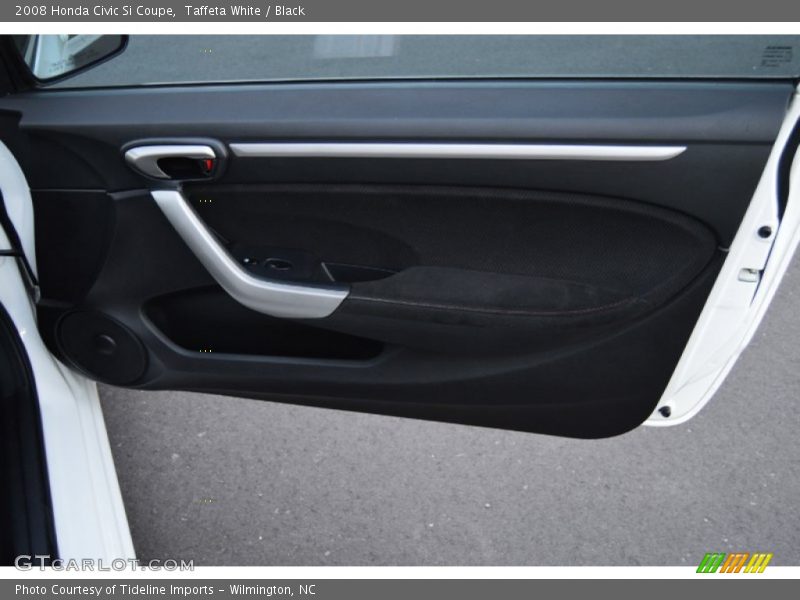 Taffeta White / Black 2008 Honda Civic Si Coupe