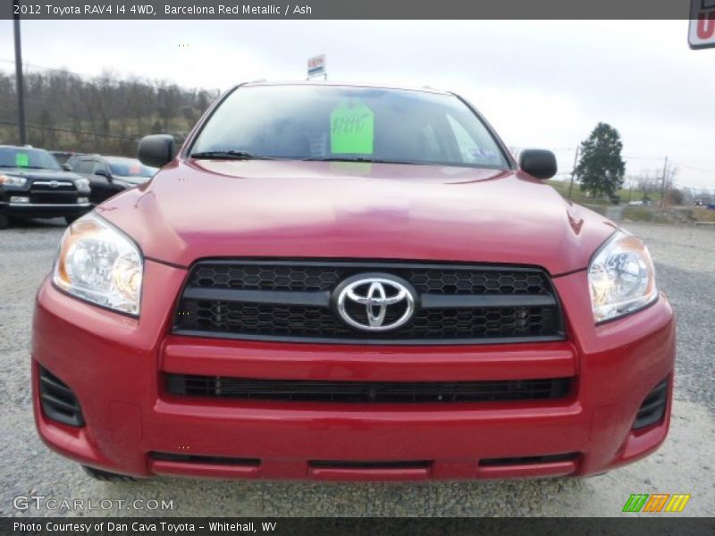 Barcelona Red Metallic / Ash 2012 Toyota RAV4 I4 4WD