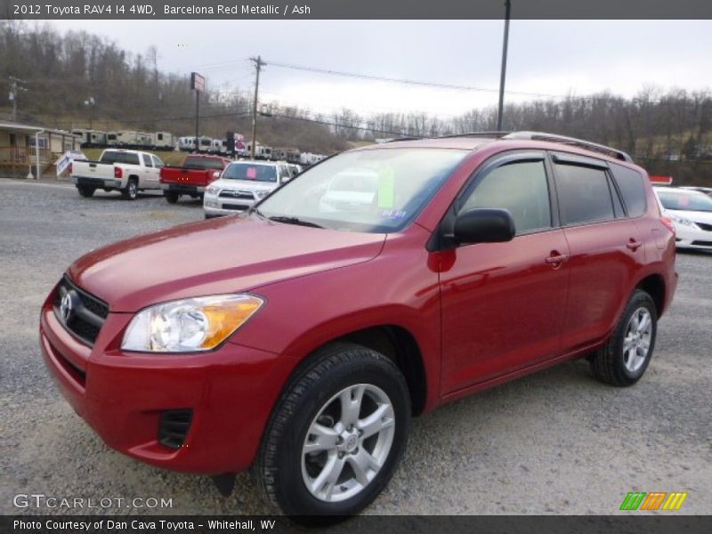 Barcelona Red Metallic / Ash 2012 Toyota RAV4 I4 4WD