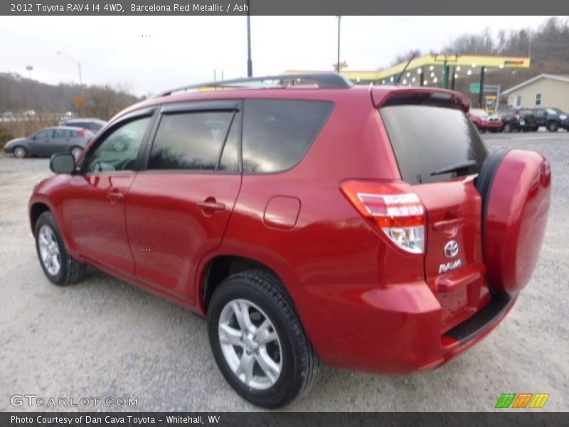 Barcelona Red Metallic / Ash 2012 Toyota RAV4 I4 4WD