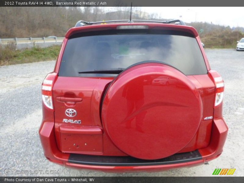 Barcelona Red Metallic / Ash 2012 Toyota RAV4 I4 4WD