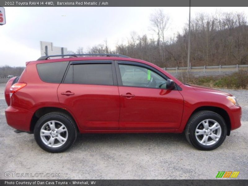 Barcelona Red Metallic / Ash 2012 Toyota RAV4 I4 4WD