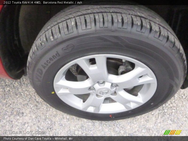 Barcelona Red Metallic / Ash 2012 Toyota RAV4 I4 4WD