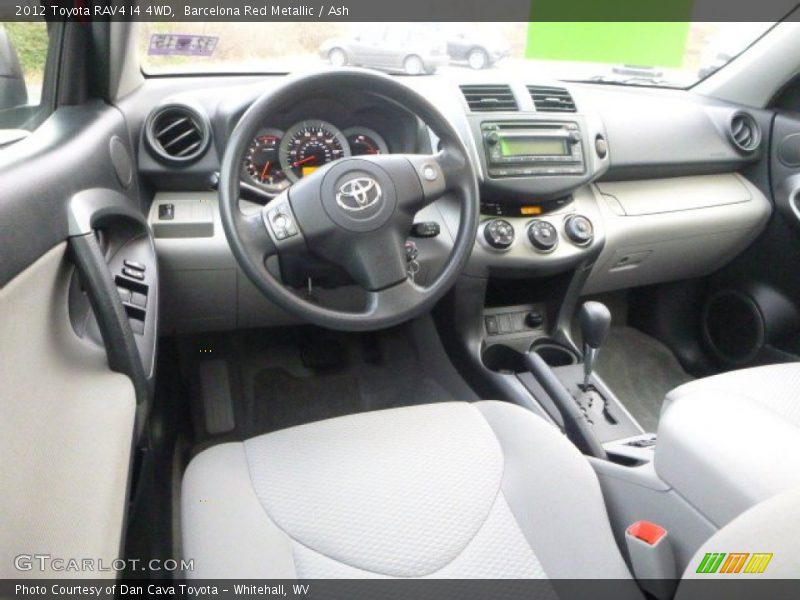 Barcelona Red Metallic / Ash 2012 Toyota RAV4 I4 4WD