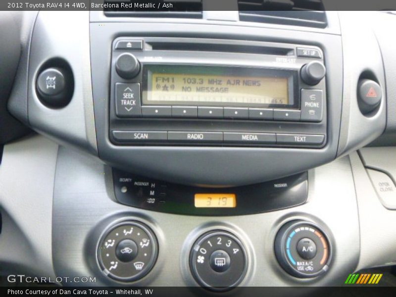 Barcelona Red Metallic / Ash 2012 Toyota RAV4 I4 4WD