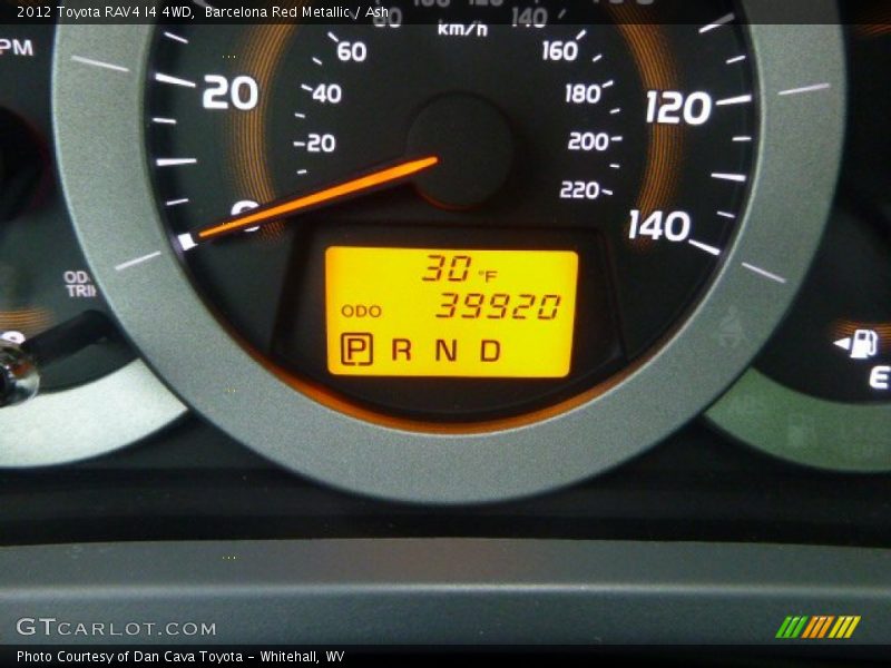 Barcelona Red Metallic / Ash 2012 Toyota RAV4 I4 4WD