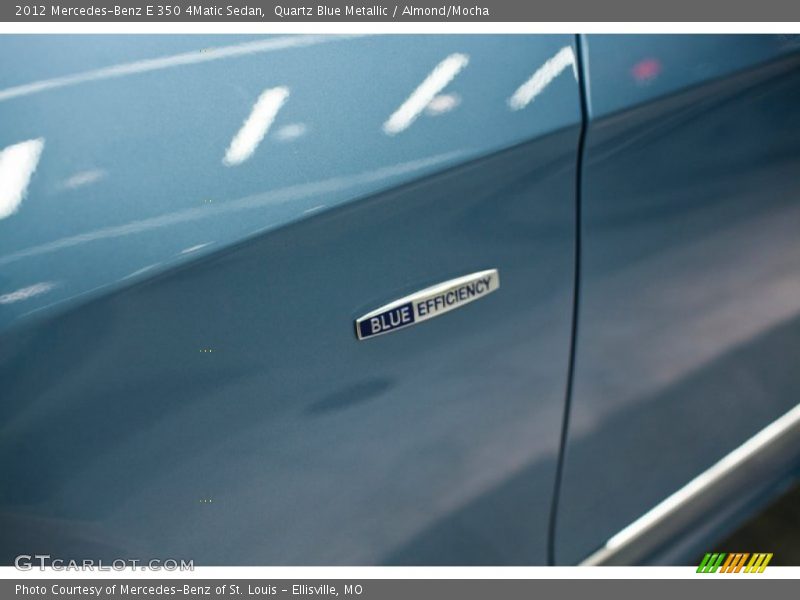 Quartz Blue Metallic / Almond/Mocha 2012 Mercedes-Benz E 350 4Matic Sedan