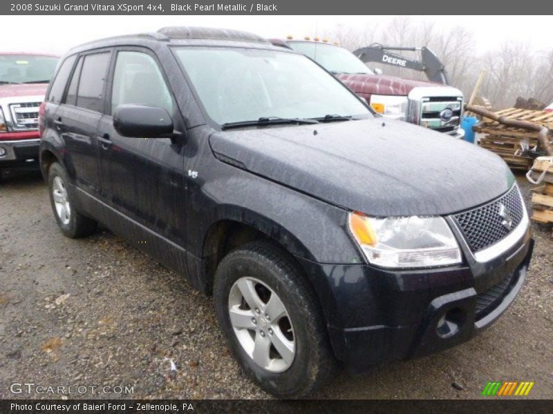 Black Pearl Metallic / Black 2008 Suzuki Grand Vitara XSport 4x4