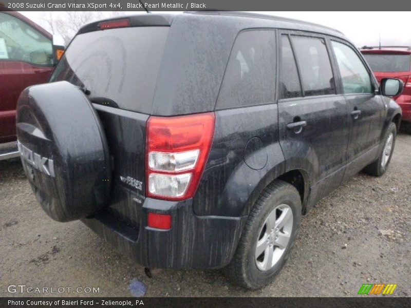 Black Pearl Metallic / Black 2008 Suzuki Grand Vitara XSport 4x4