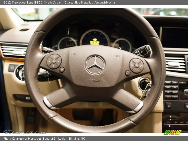  2012 E 350 4Matic Sedan Steering Wheel