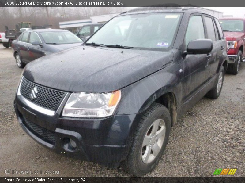 Black Pearl Metallic / Black 2008 Suzuki Grand Vitara XSport 4x4