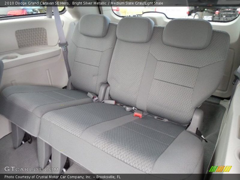 Bright Silver Metallic / Medium Slate Gray/Light Shale 2010 Dodge Grand Caravan SE Hero