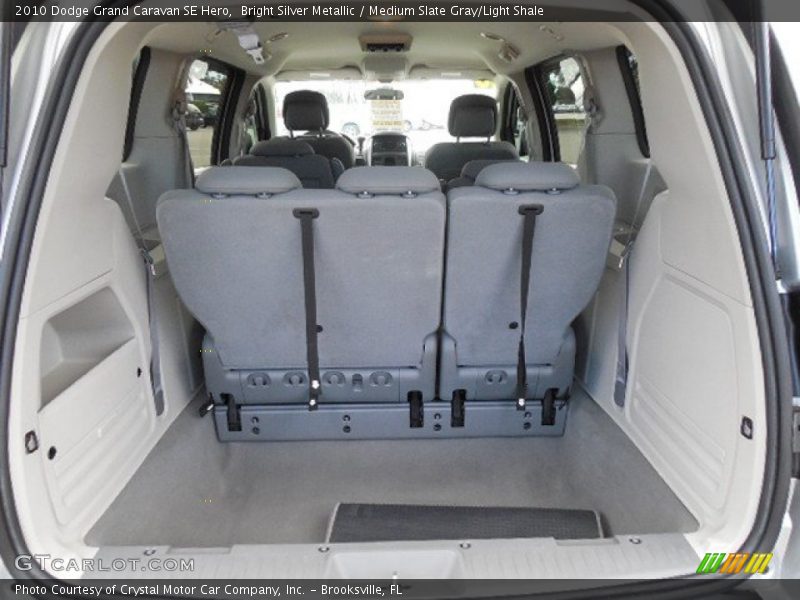 Bright Silver Metallic / Medium Slate Gray/Light Shale 2010 Dodge Grand Caravan SE Hero