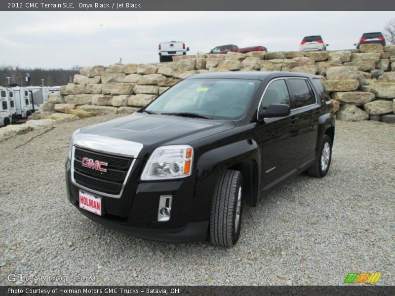 Onyx Black / Jet Black 2012 GMC Terrain SLE