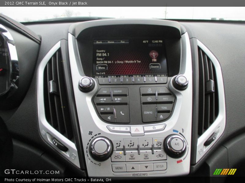 Onyx Black / Jet Black 2012 GMC Terrain SLE