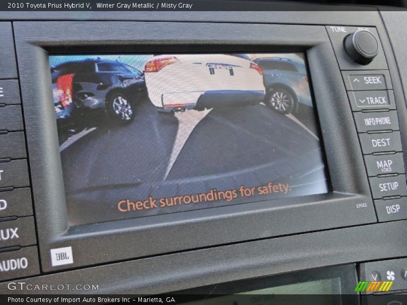 Winter Gray Metallic / Misty Gray 2010 Toyota Prius Hybrid V