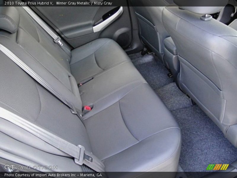 Winter Gray Metallic / Misty Gray 2010 Toyota Prius Hybrid V