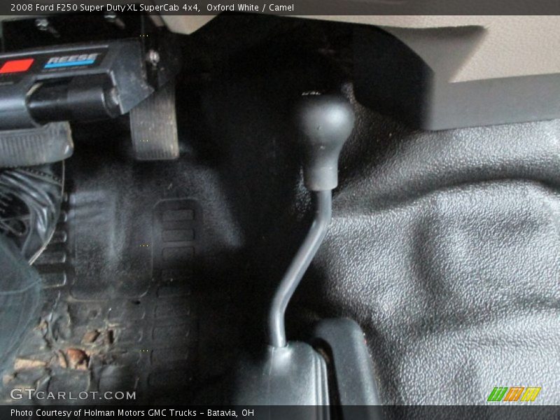 Oxford White / Camel 2008 Ford F250 Super Duty XL SuperCab 4x4