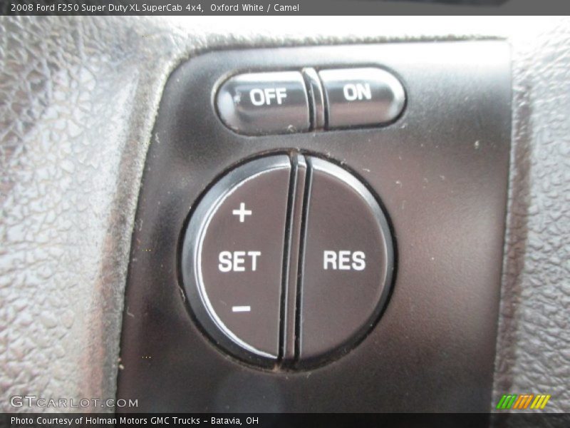 Oxford White / Camel 2008 Ford F250 Super Duty XL SuperCab 4x4