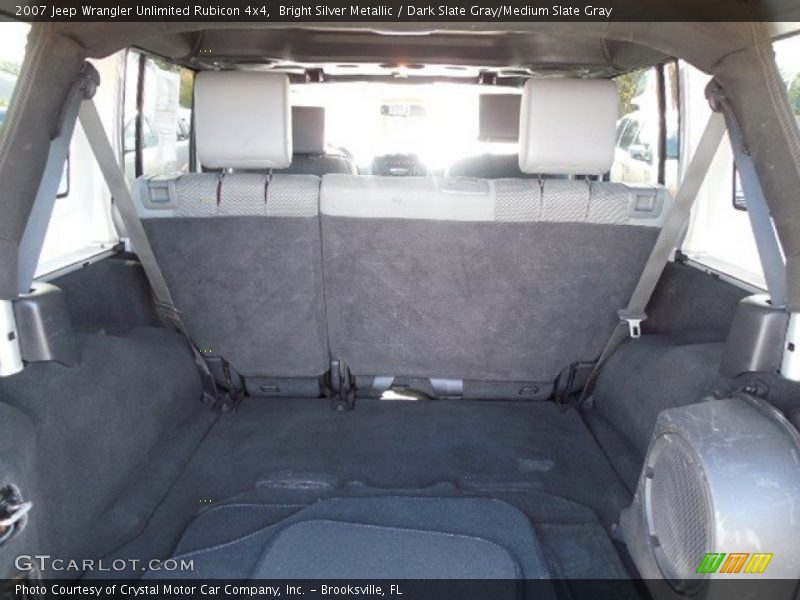 Bright Silver Metallic / Dark Slate Gray/Medium Slate Gray 2007 Jeep Wrangler Unlimited Rubicon 4x4