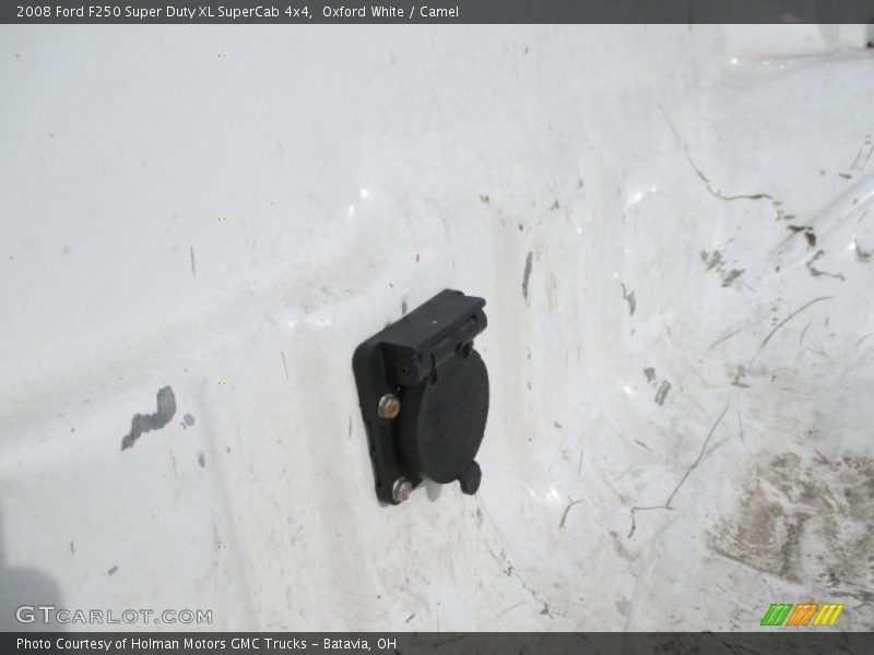 Oxford White / Camel 2008 Ford F250 Super Duty XL SuperCab 4x4