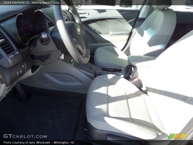 Aurora Black / Gray 2014 Kia Forte LX