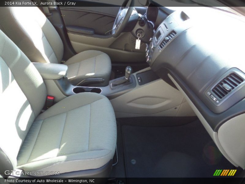 Aurora Black / Gray 2014 Kia Forte LX