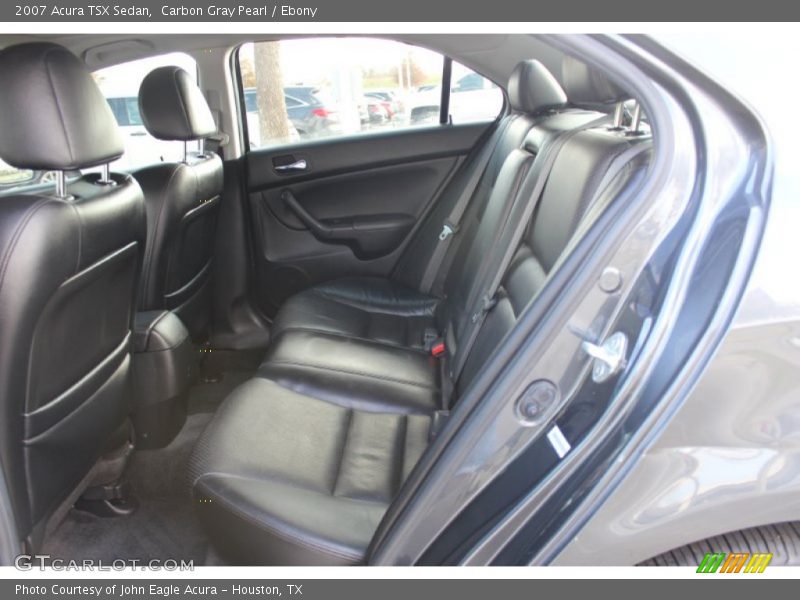 Carbon Gray Pearl / Ebony 2007 Acura TSX Sedan
