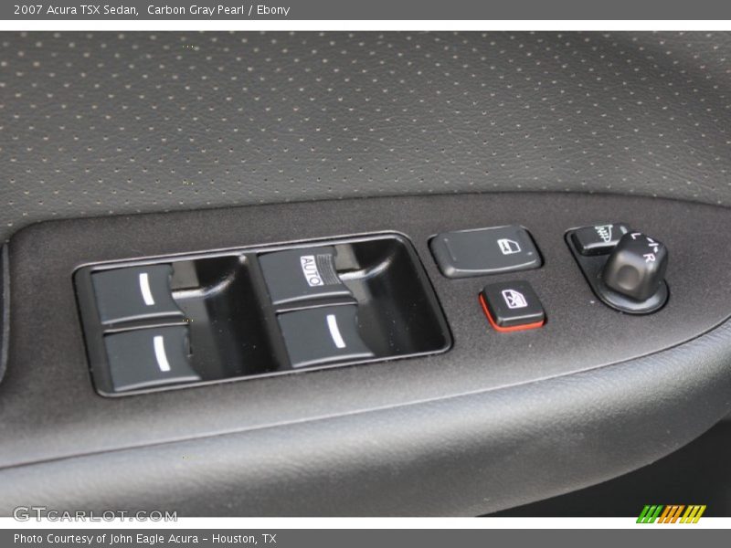 Carbon Gray Pearl / Ebony 2007 Acura TSX Sedan