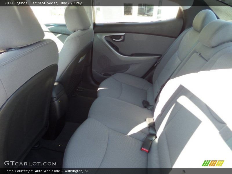 Black / Gray 2014 Hyundai Elantra SE Sedan