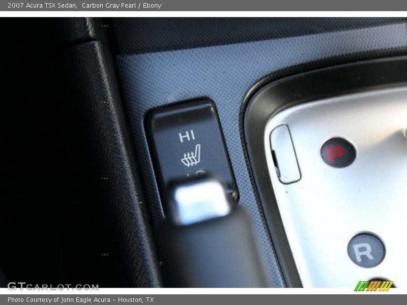 Carbon Gray Pearl / Ebony 2007 Acura TSX Sedan