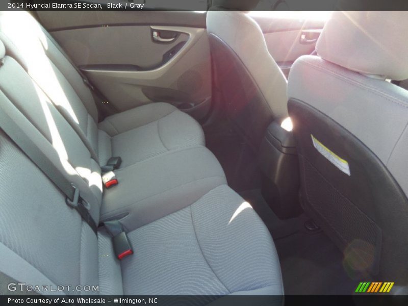 Black / Gray 2014 Hyundai Elantra SE Sedan
