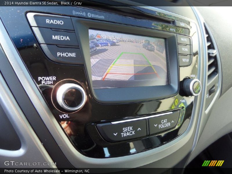 Black / Gray 2014 Hyundai Elantra SE Sedan
