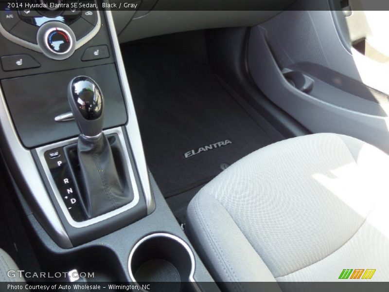 Black / Gray 2014 Hyundai Elantra SE Sedan