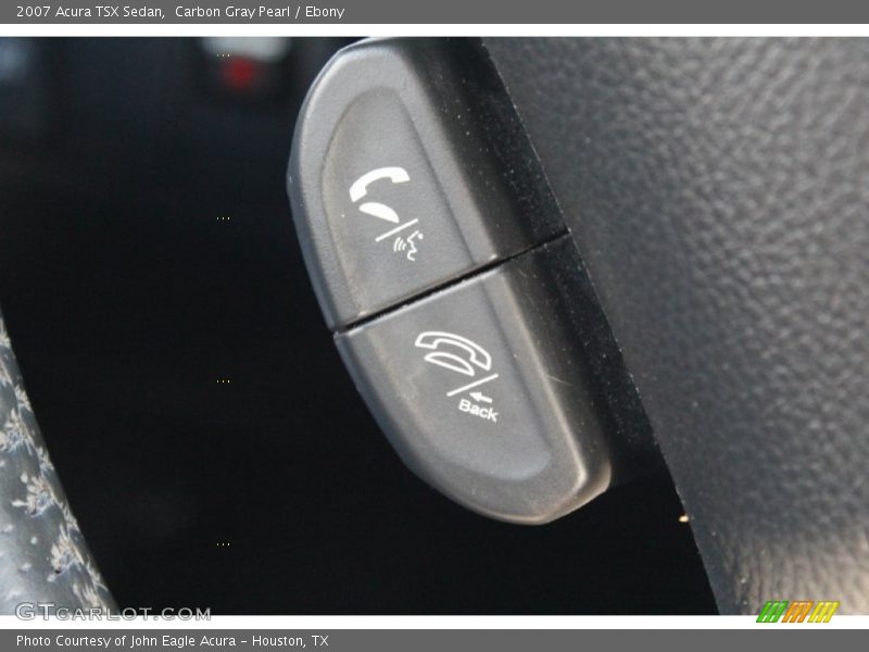 Carbon Gray Pearl / Ebony 2007 Acura TSX Sedan