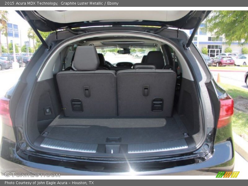 Graphite Luster Metallic / Ebony 2015 Acura MDX Technology