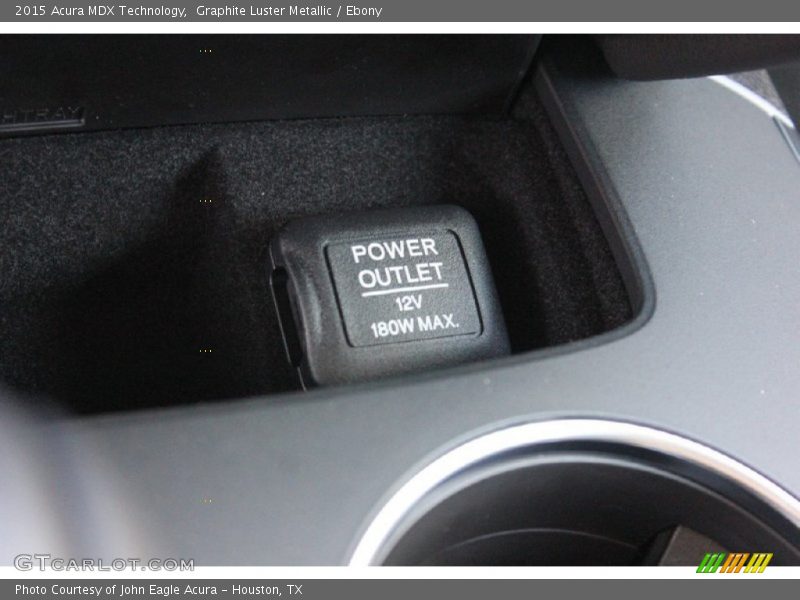 Graphite Luster Metallic / Ebony 2015 Acura MDX Technology