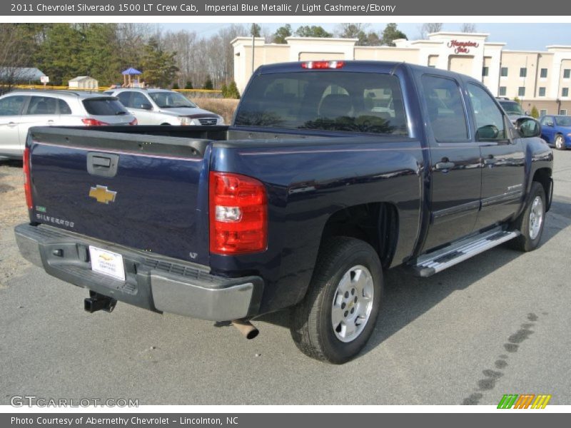 Imperial Blue Metallic / Light Cashmere/Ebony 2011 Chevrolet Silverado 1500 LT Crew Cab