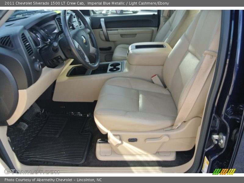 Imperial Blue Metallic / Light Cashmere/Ebony 2011 Chevrolet Silverado 1500 LT Crew Cab