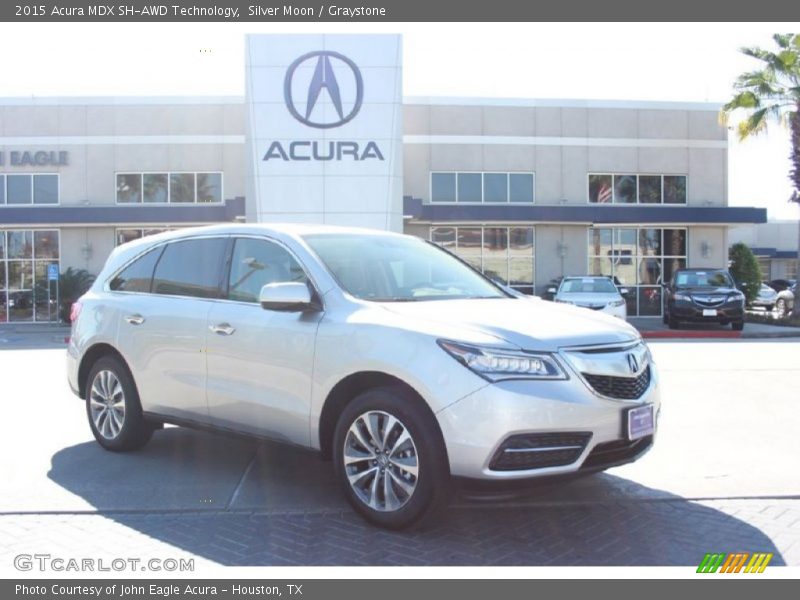 Silver Moon / Graystone 2015 Acura MDX SH-AWD Technology