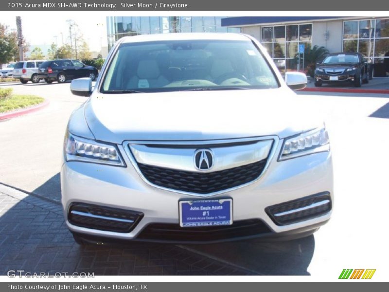 Silver Moon / Graystone 2015 Acura MDX SH-AWD Technology