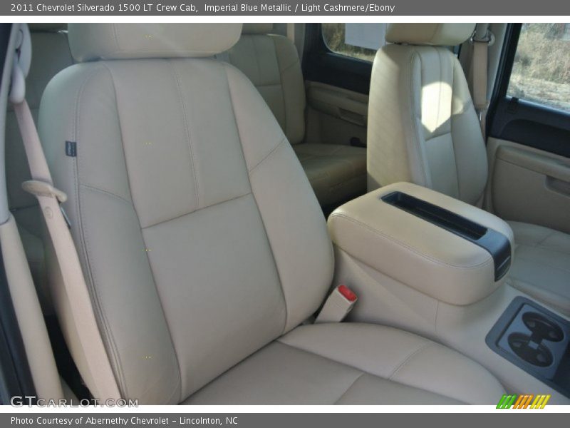 Imperial Blue Metallic / Light Cashmere/Ebony 2011 Chevrolet Silverado 1500 LT Crew Cab