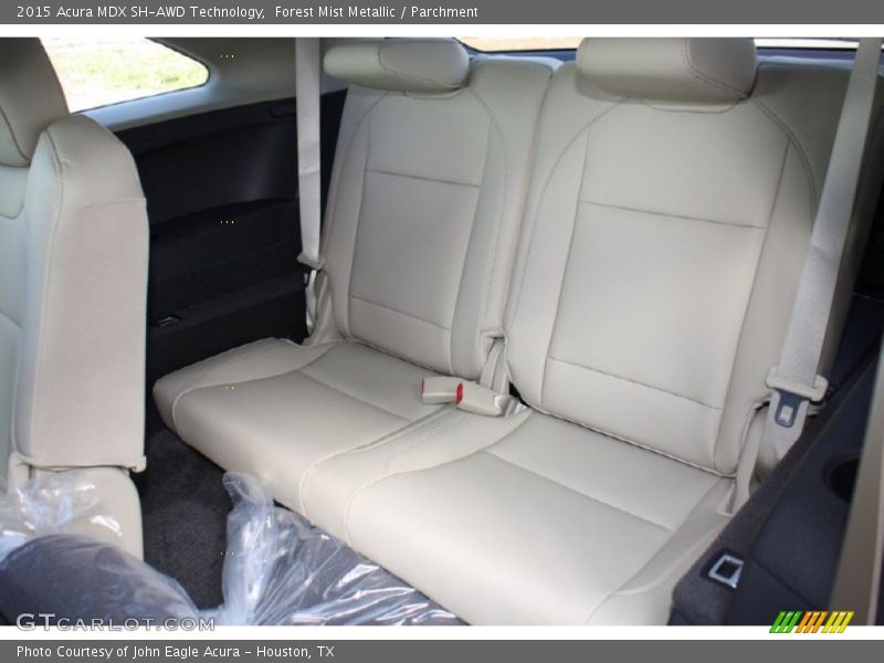 Forest Mist Metallic / Parchment 2015 Acura MDX SH-AWD Technology