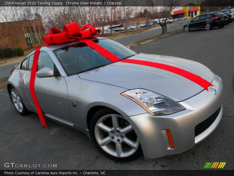 Chrome Silver Metallic / Charcoal 2004 Nissan 350Z Touring Coupe