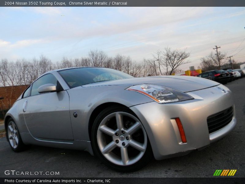 Chrome Silver Metallic / Charcoal 2004 Nissan 350Z Touring Coupe