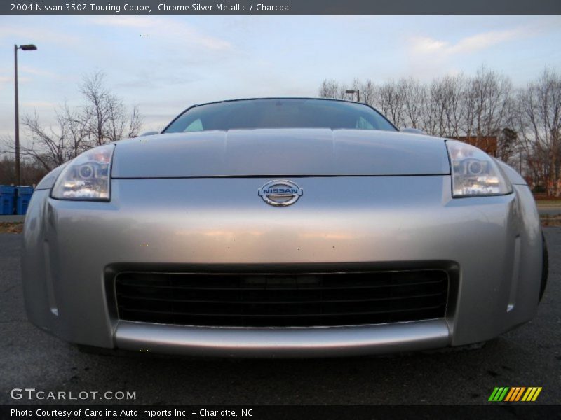 Chrome Silver Metallic / Charcoal 2004 Nissan 350Z Touring Coupe