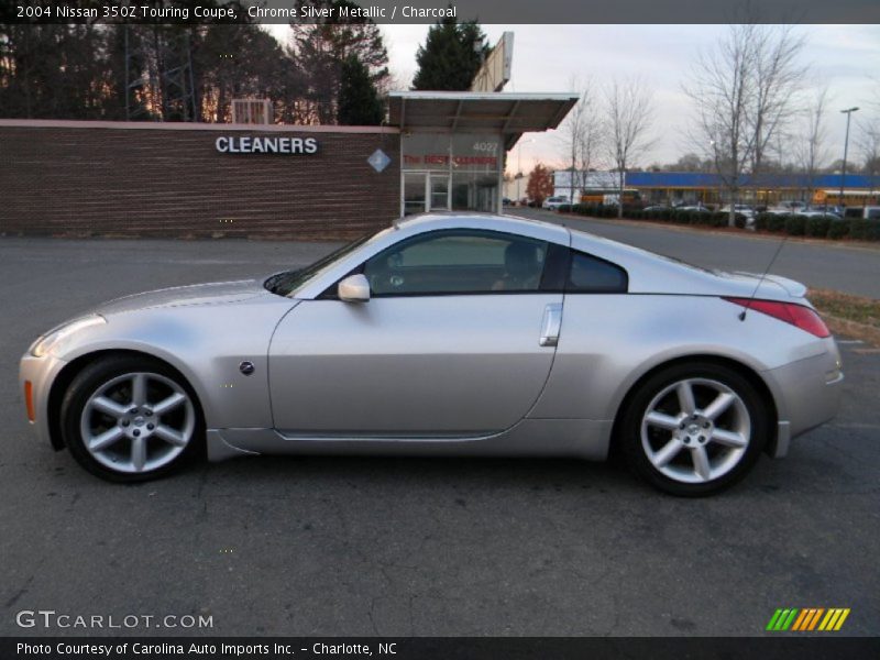 Chrome Silver Metallic / Charcoal 2004 Nissan 350Z Touring Coupe